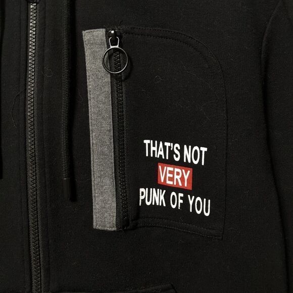 C&A Sweatshirt Hoodie Zip Dress Jacket - Picture 5 of 10